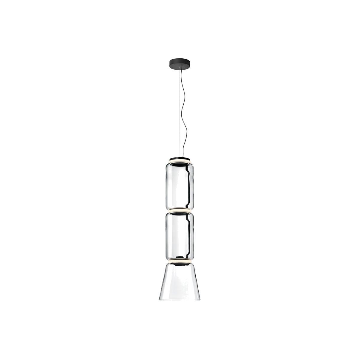 Noctambule S4 Low Cylinder & Cone Pendant Light – image 1