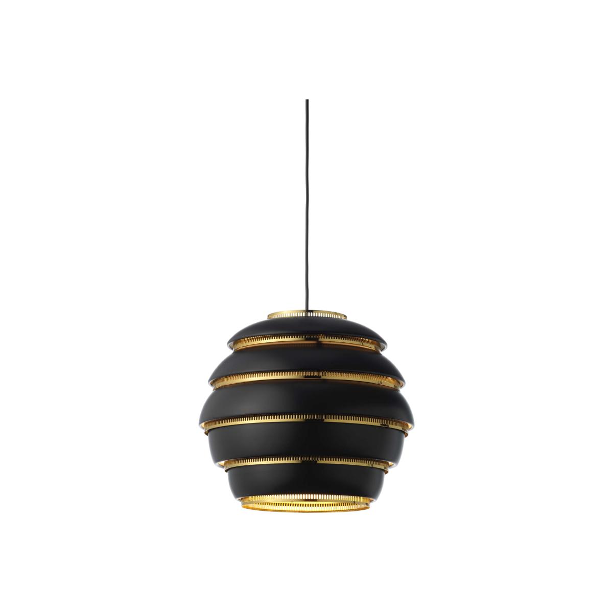 A331 Beehive Pendant Light in Black & White