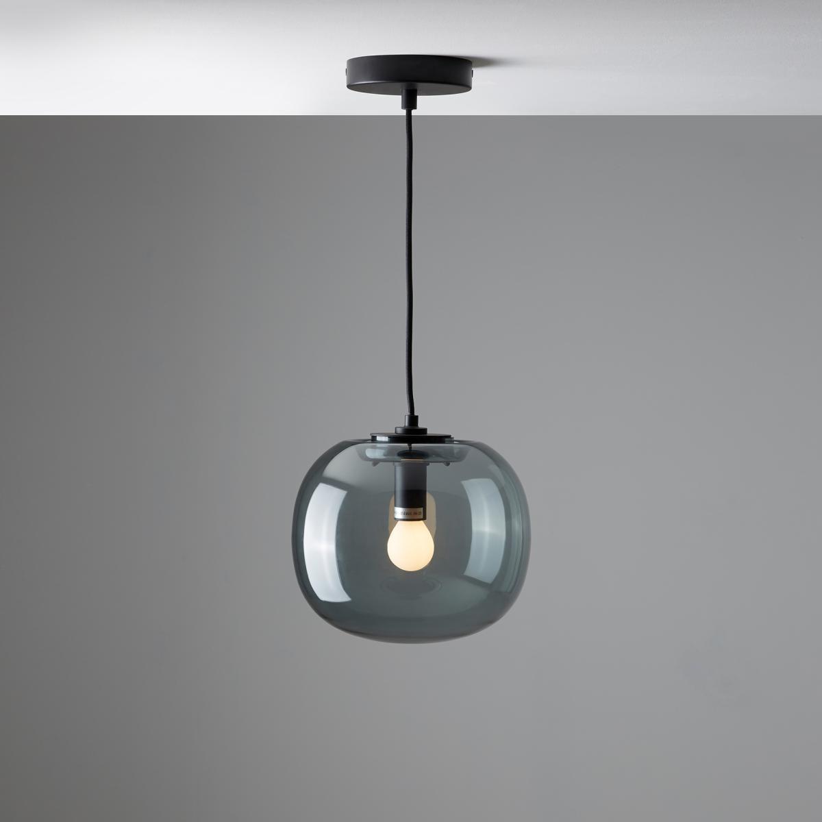 Small Flo Pendant Light in Smoked Grey – image 1