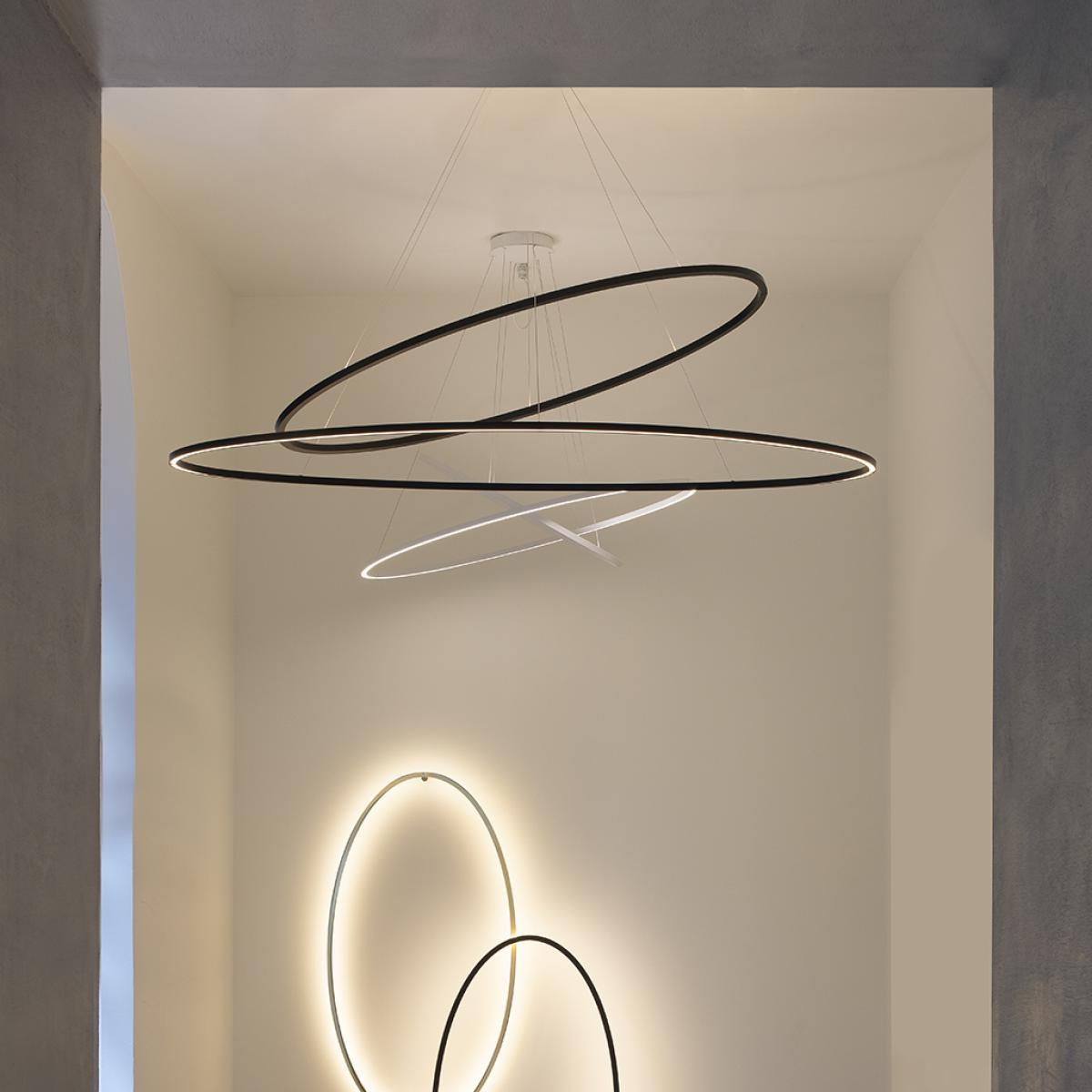Elisse Double Pendant Light in White – image 3