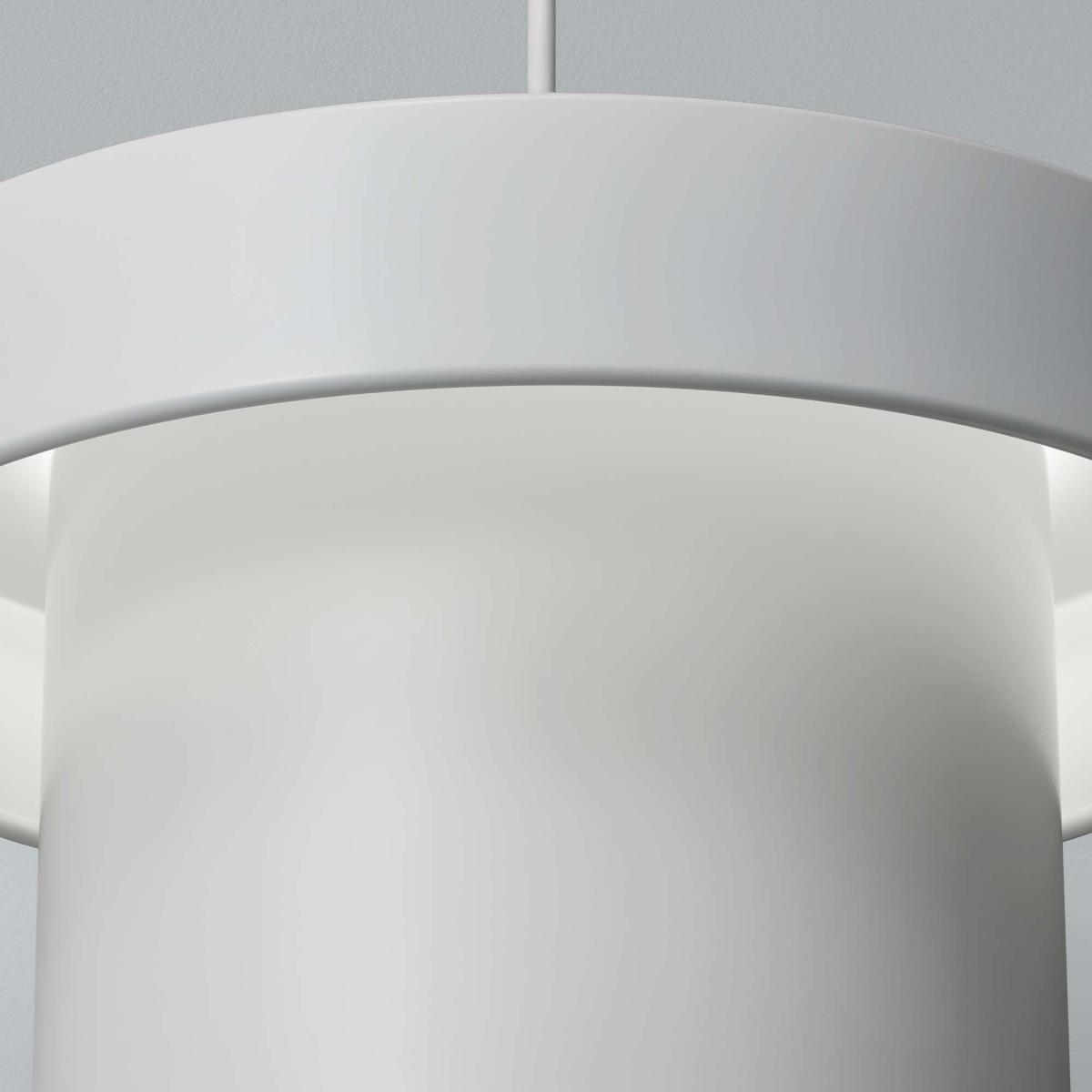 A201 Pendant Light in White & Brass – image 5