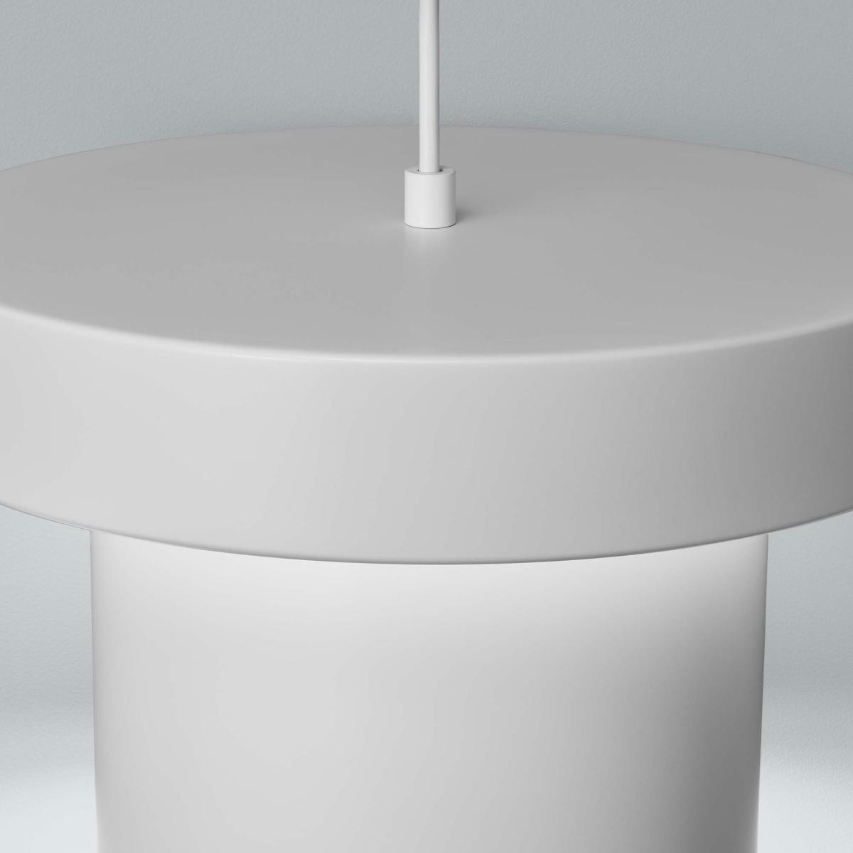 A201 Pendant Light in White & Brass – image 6
