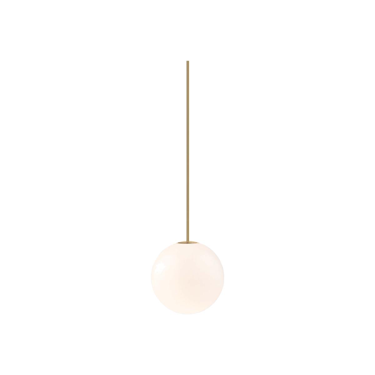Brass Architectural Pendant Light