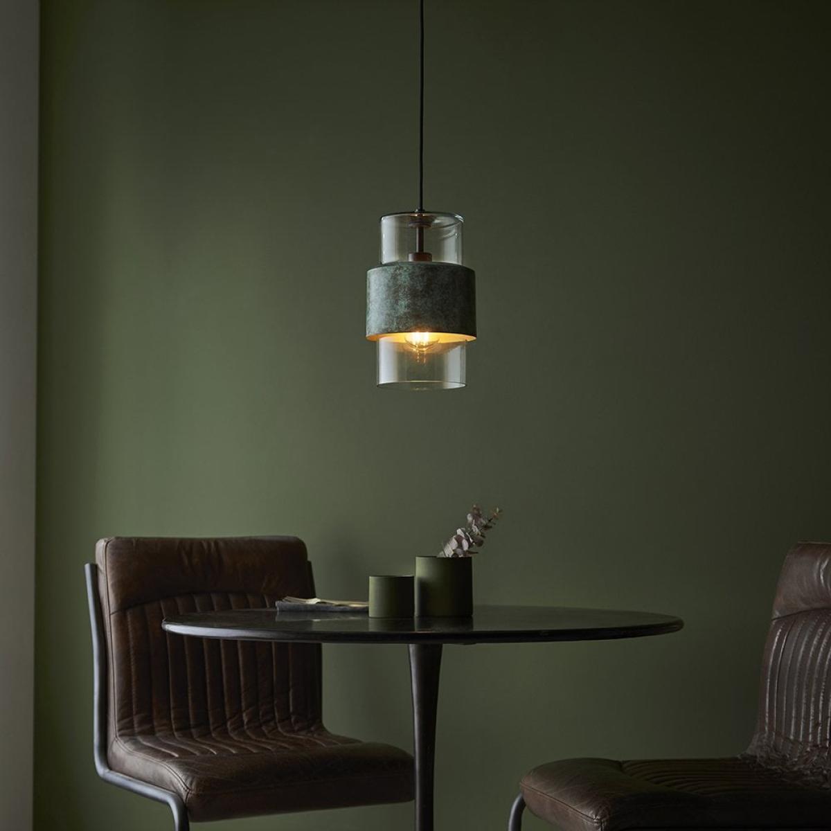 £20 Off Marley Pendant Light, Patina Bronze – image 2