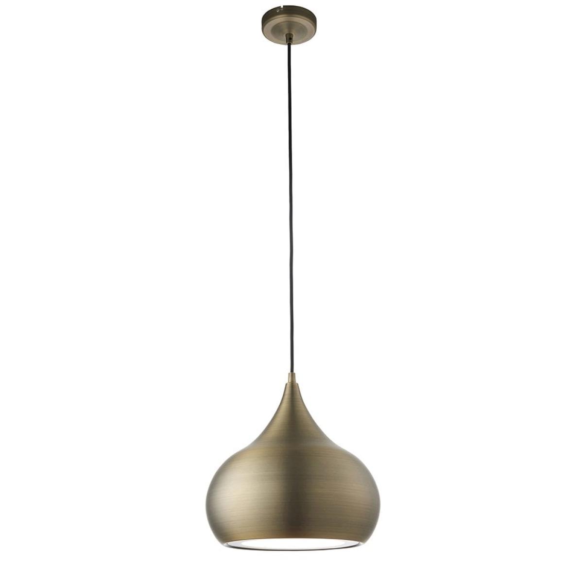 £14  Off  Brosnan Pendant Light, Brushed Brass – image 3