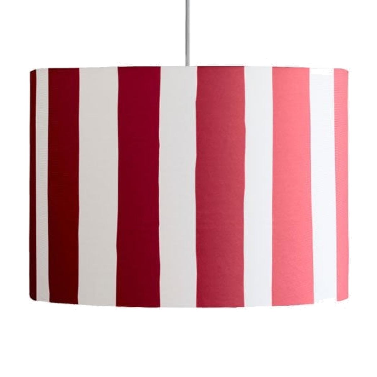 houseof Stripe Printed Shade, Red & White
