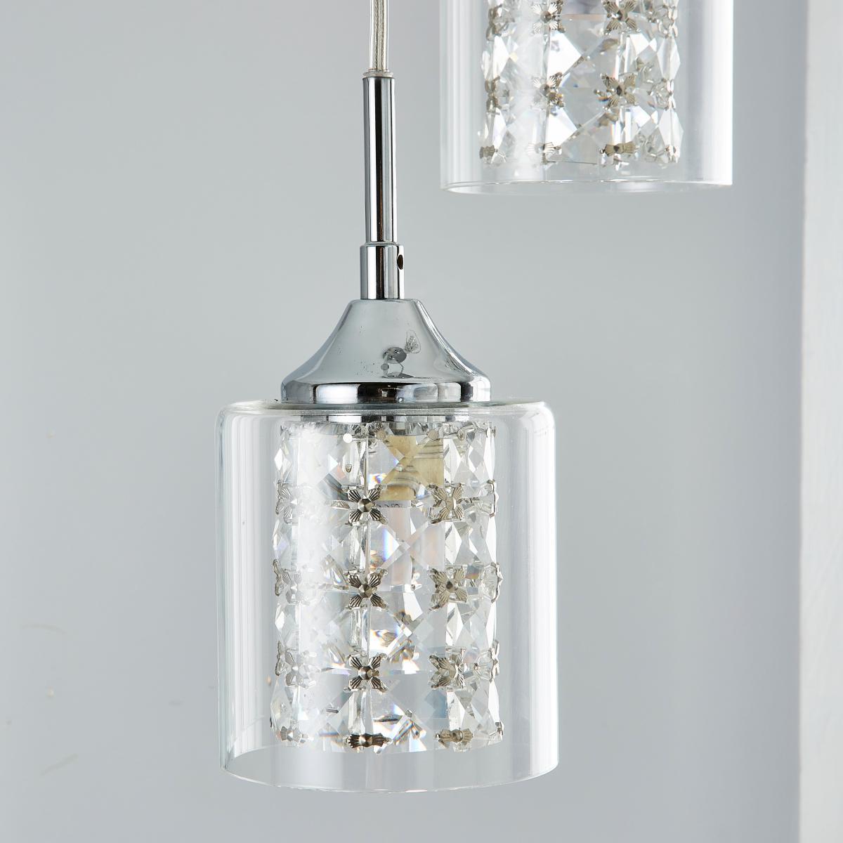 Frankie 3 Light Cluster Ceiling Fitting Chrome – image 2