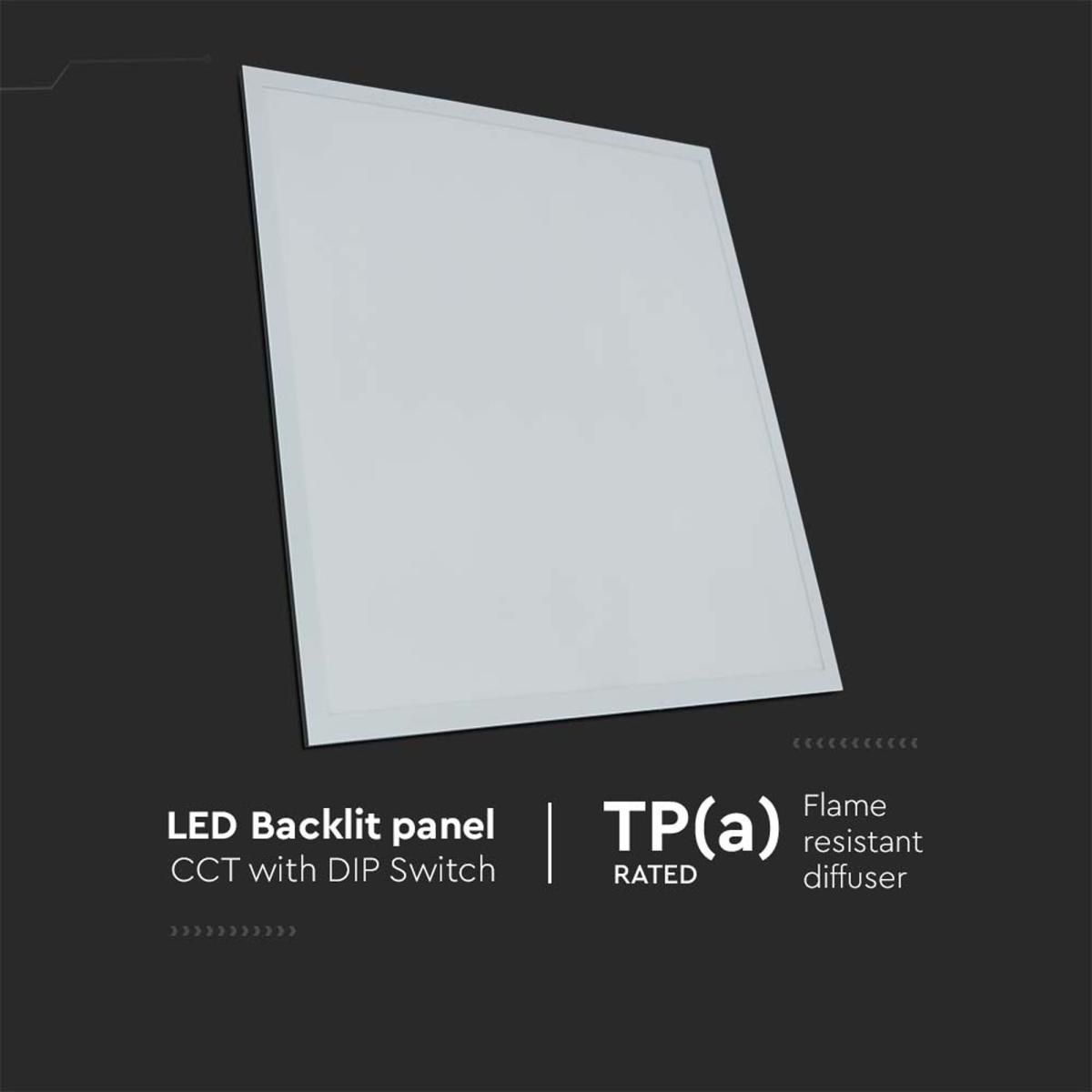 V-TAC LED Back Lit Ceiling Panel Light White – image 5