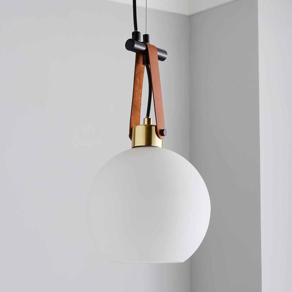 Joan 1 Light Pendant Fitting Black – image 2
