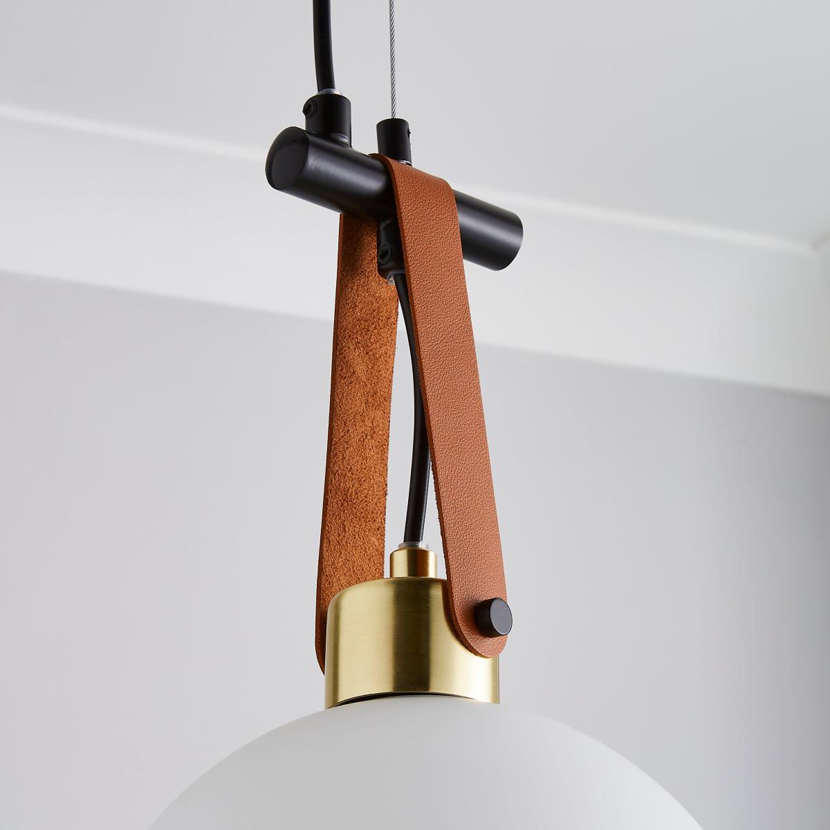 Joan 1 Light Pendant Fitting Black – image 3
