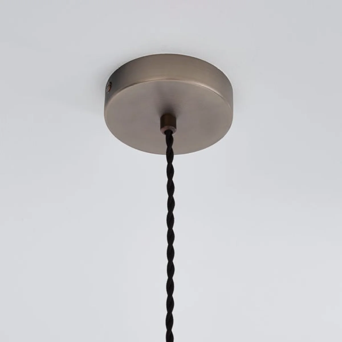 Return - Charlie Industrial Adjustable Pendant Flex Ceiling Light Cable Pewter – image 3