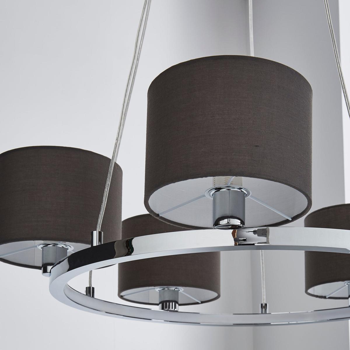 Talinn LED 5 Light Ceiling Fitting White – image 3