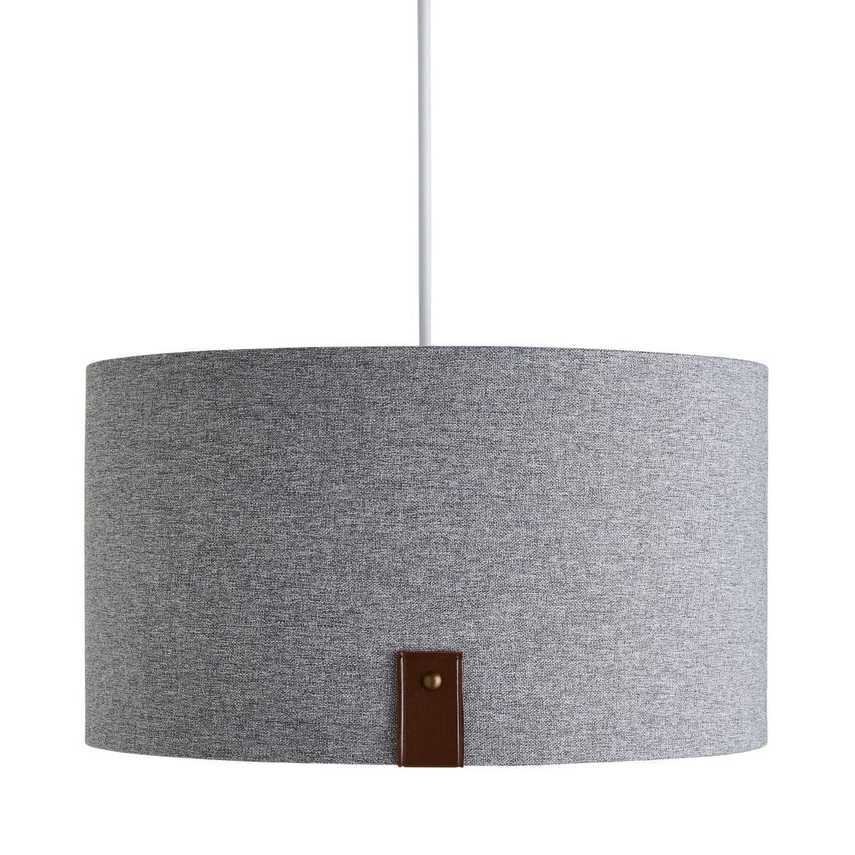 Dorrian 40cm Drum Shade Grey – image 3