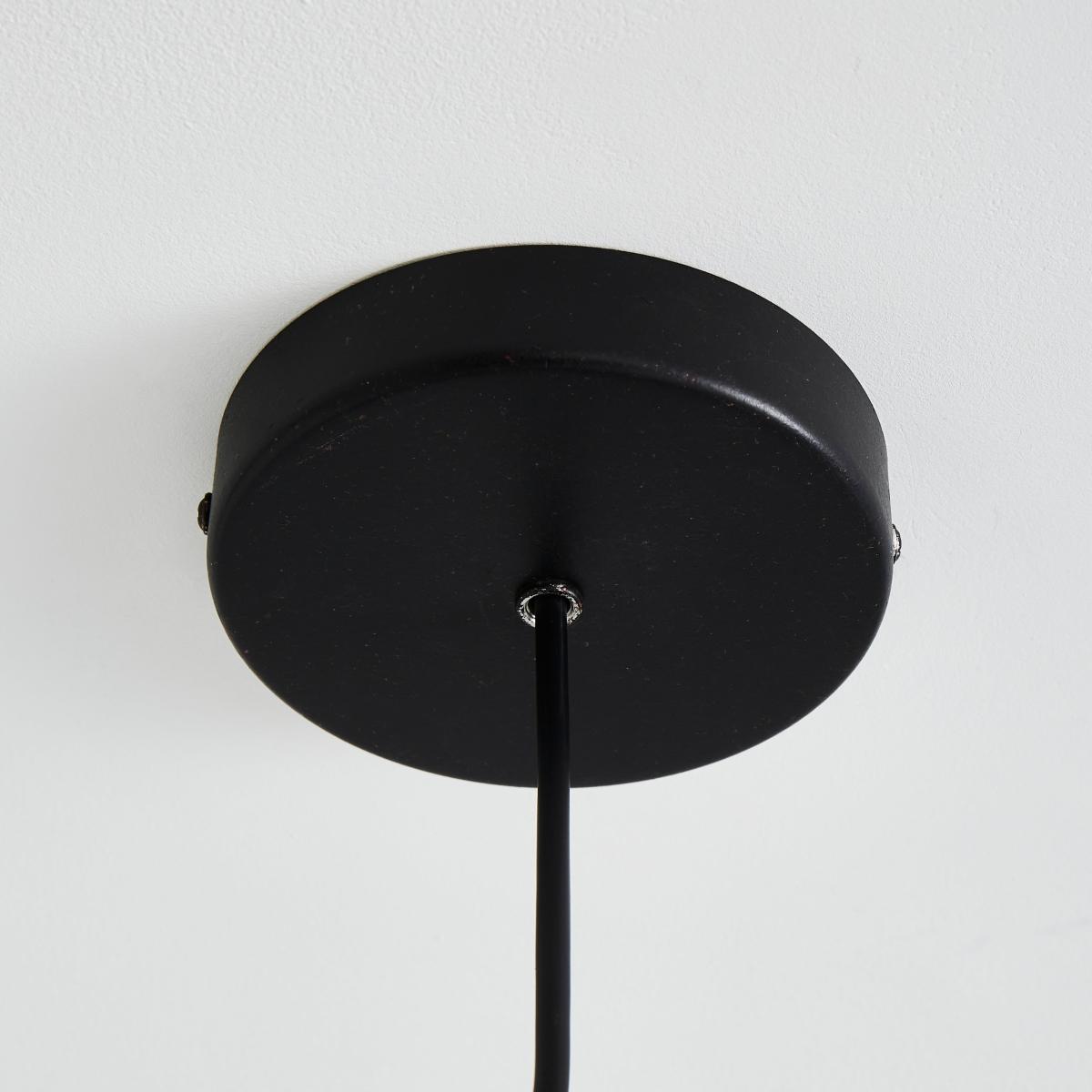 Bates 1 Light Ceiling Fitting Industrial Black – image 4