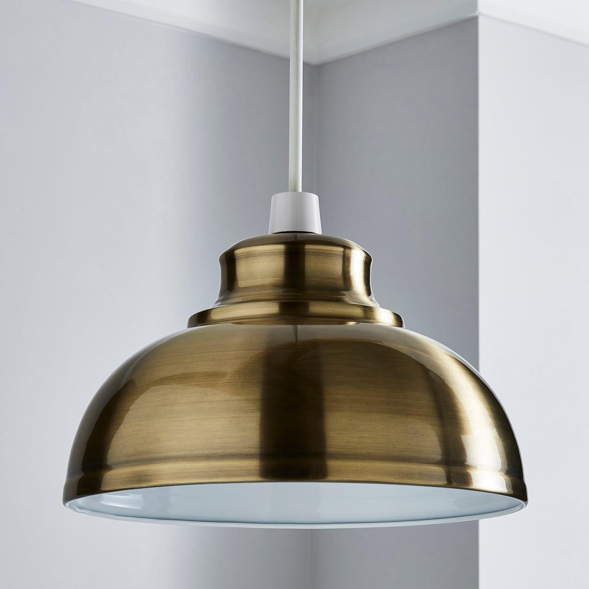 Galley Antique Brass Easy Fit Pendant Bronze – image 2
