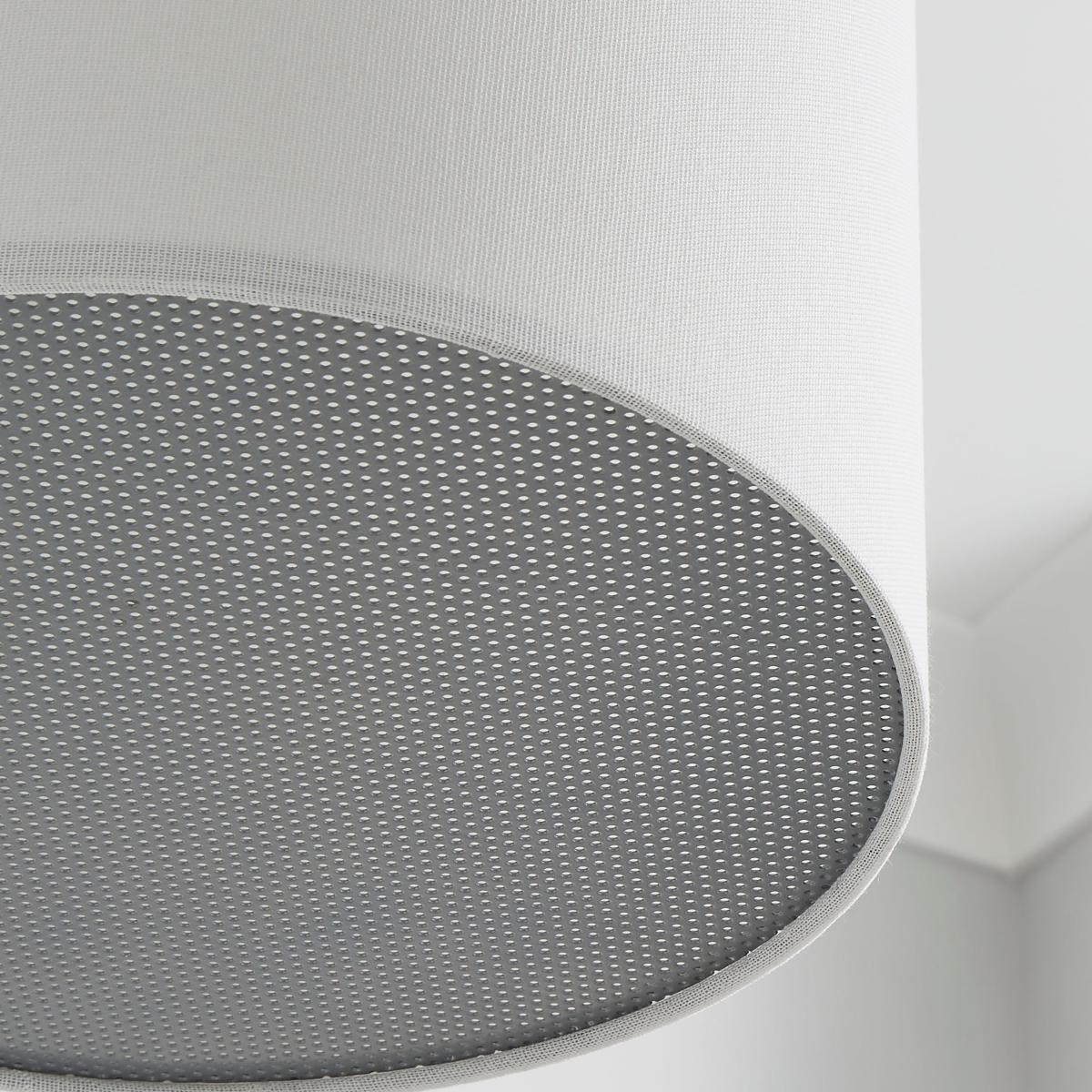 Lisbon Drum Shade With Diffuser White – image 3
