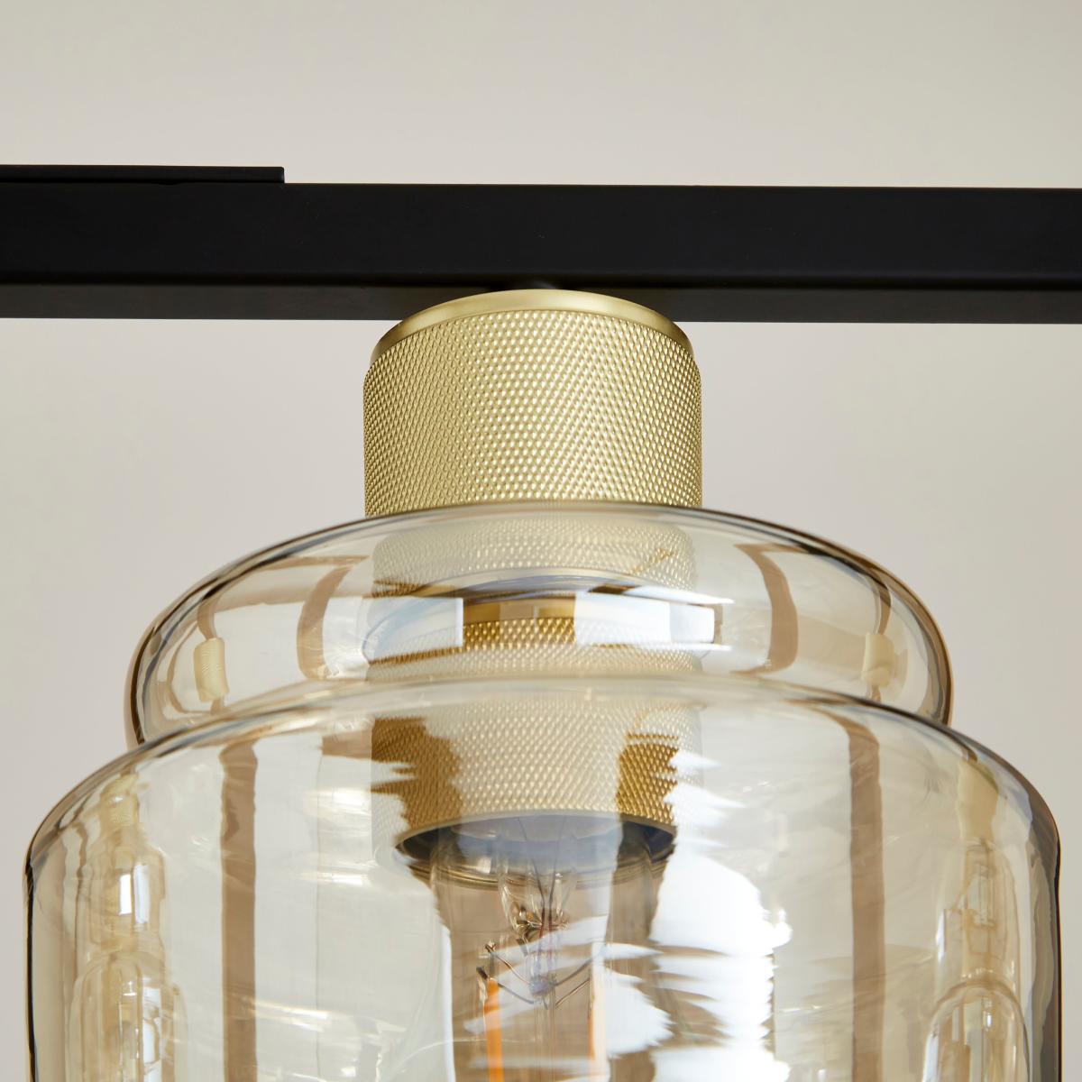 Seattle Industrial Bar Ceiling Light Black – image 4
