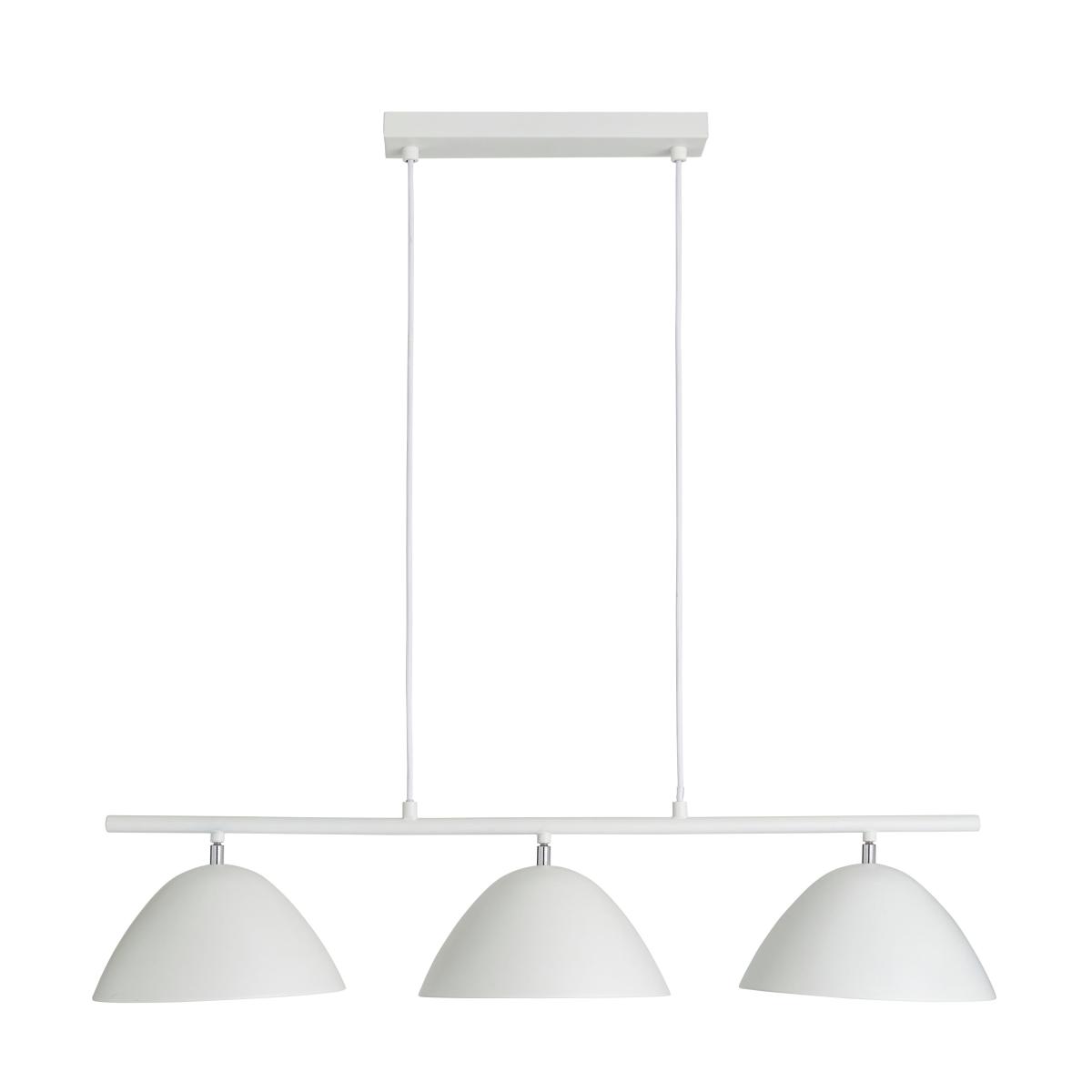 Donia 3 Light Diner Fitting White – image 4