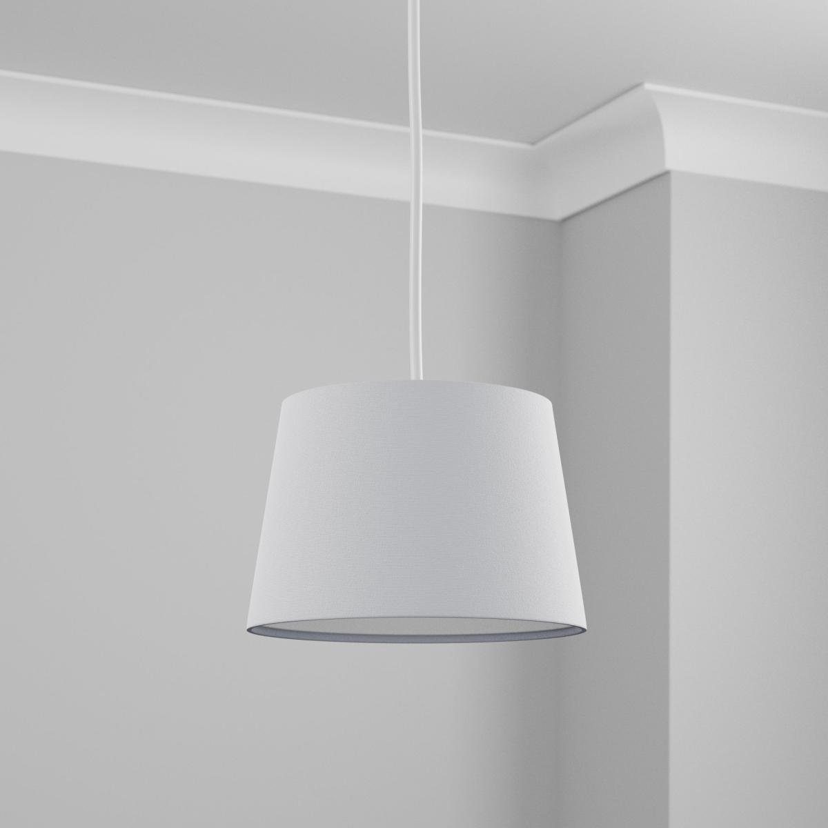 Luna Linen 28cm Tapered Dove Grey Shade Grey – image 2