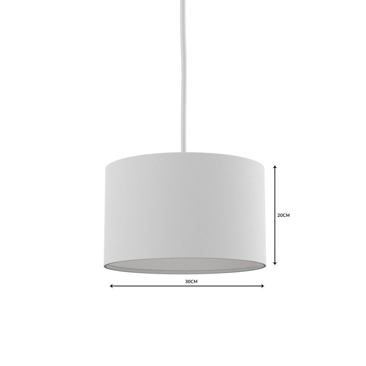 Ava Bottle Green Drum Lamp Shade 30cm Green – image 8