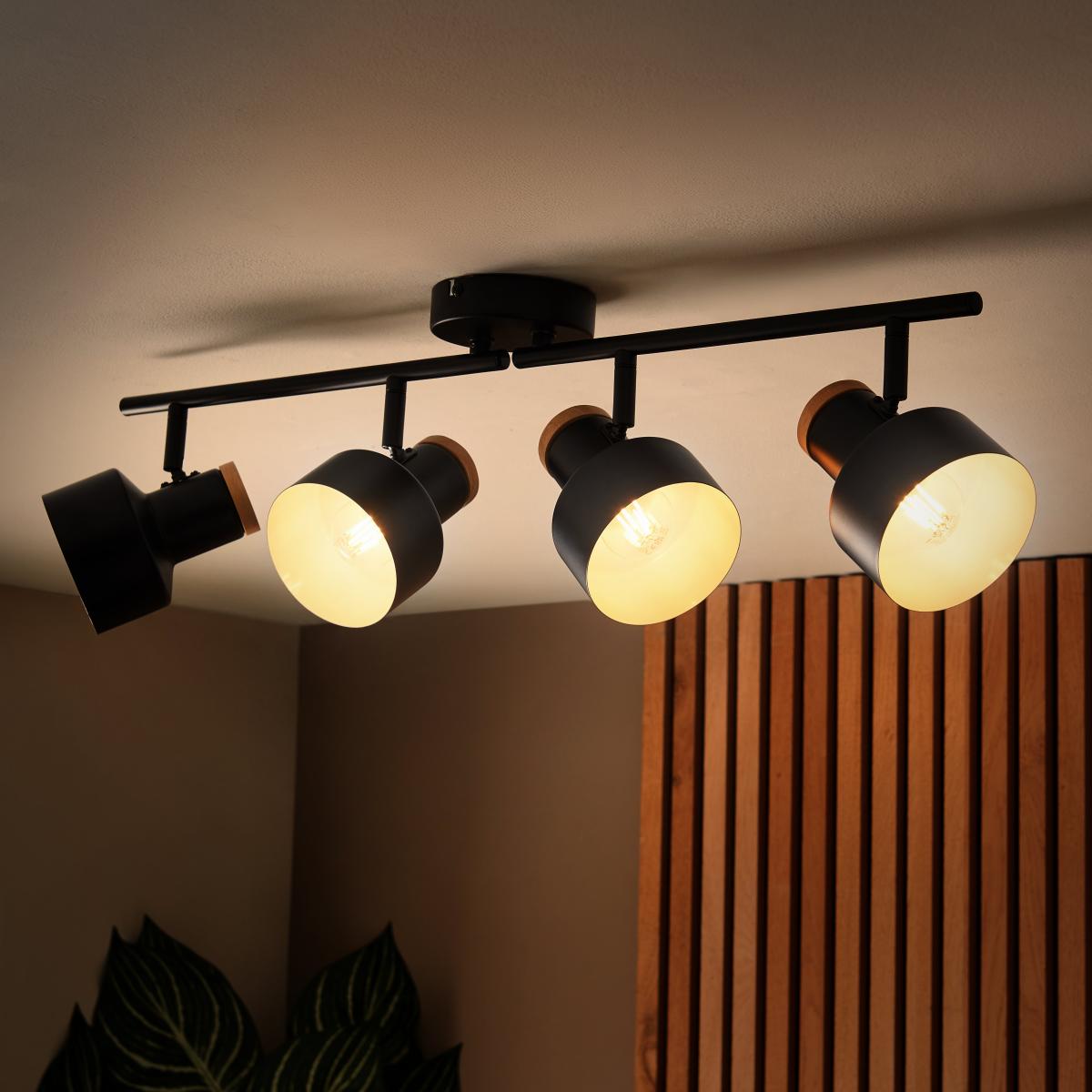 Duckworth Industrial 4 Light Adjustable Spotlight Bar – image 2