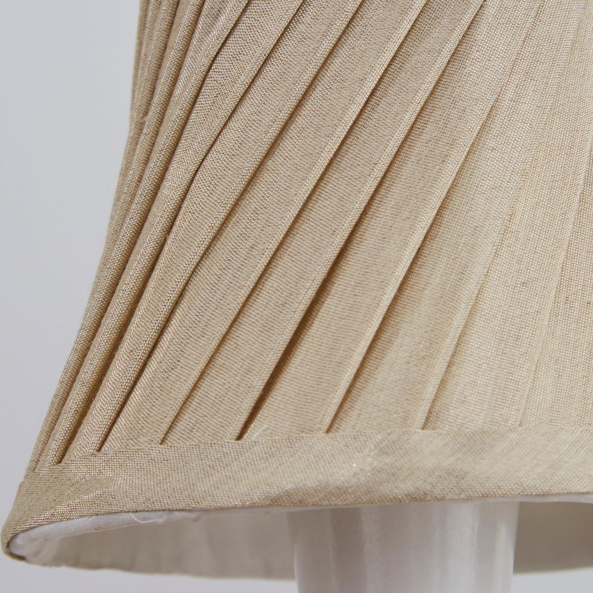 Twisted Pleat 12cm Candle Champagne Shade Champagne – image 3