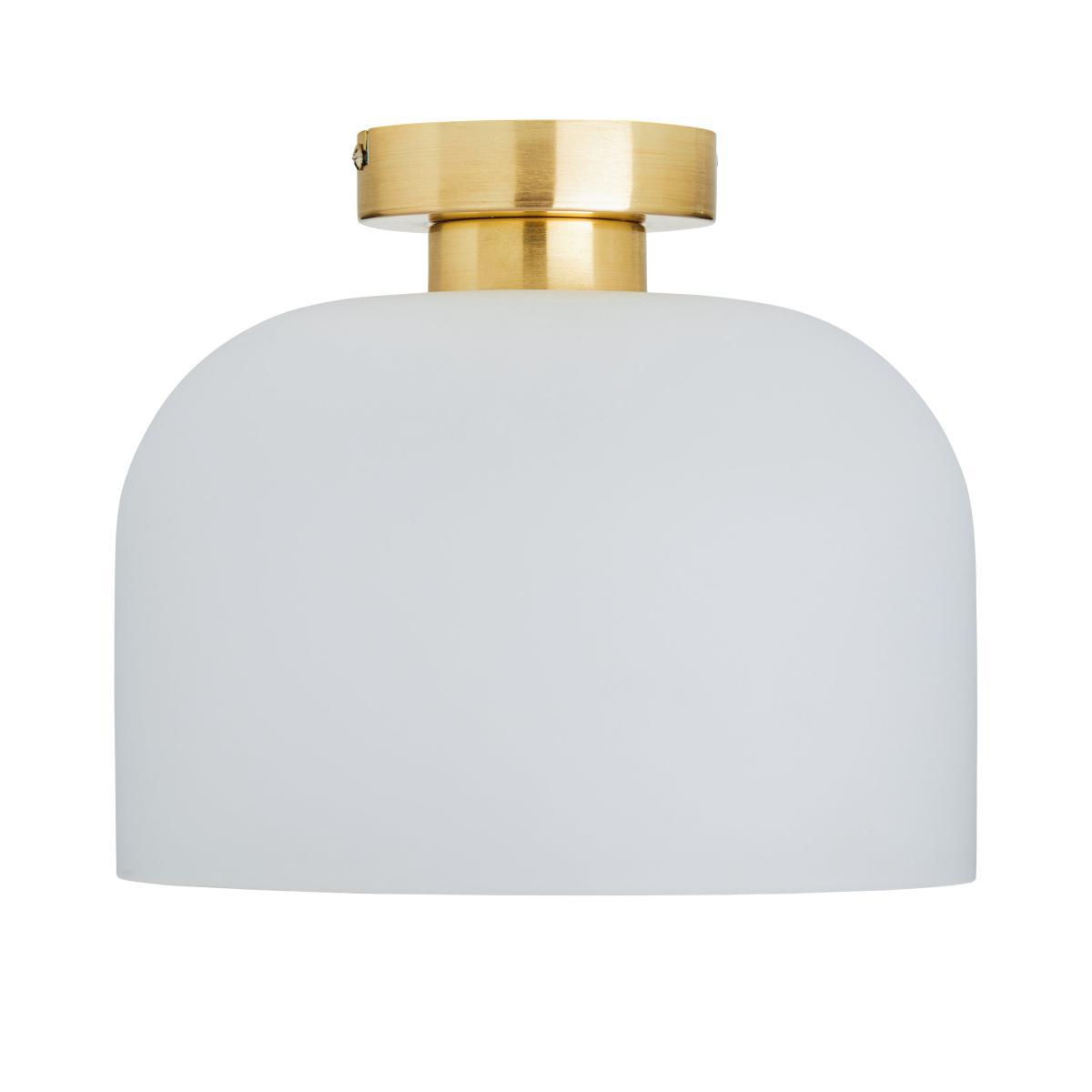 Palazzo Gold Effect 1 Light Flush Ceiling Fitting Gold – image 5