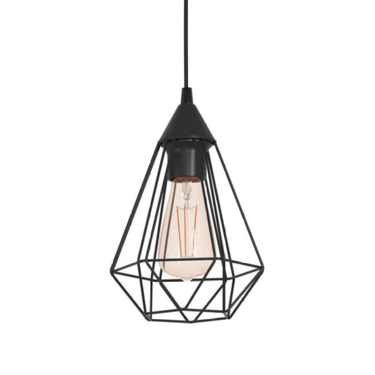 Return - EGLO Tarbes Industrial 3 Light Adjustable Diner Ceiling Light – image 2
