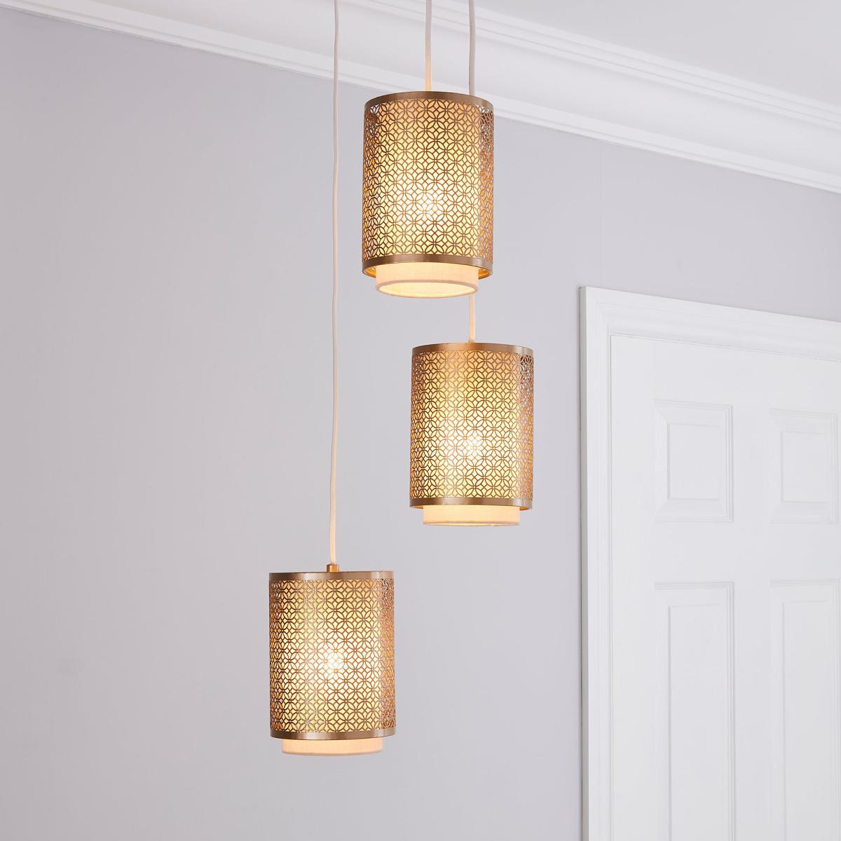 Vienna Cluster Ceiling Fitting Champagne – image 1