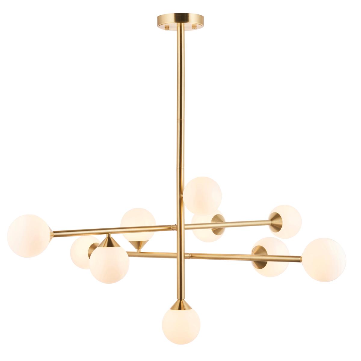 Vogue Willis Art Deco 10 Light Adjustable Pendant Light – image 5