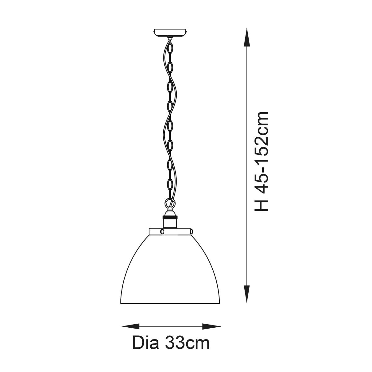 Vogue Tobermory Grand Industrial Adjustable Pendant Light – image 5