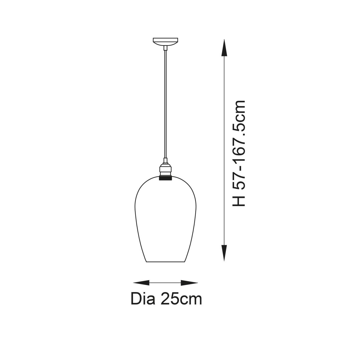 Vogue Sturt Mid Century Adjustable Pendant Light – image 6