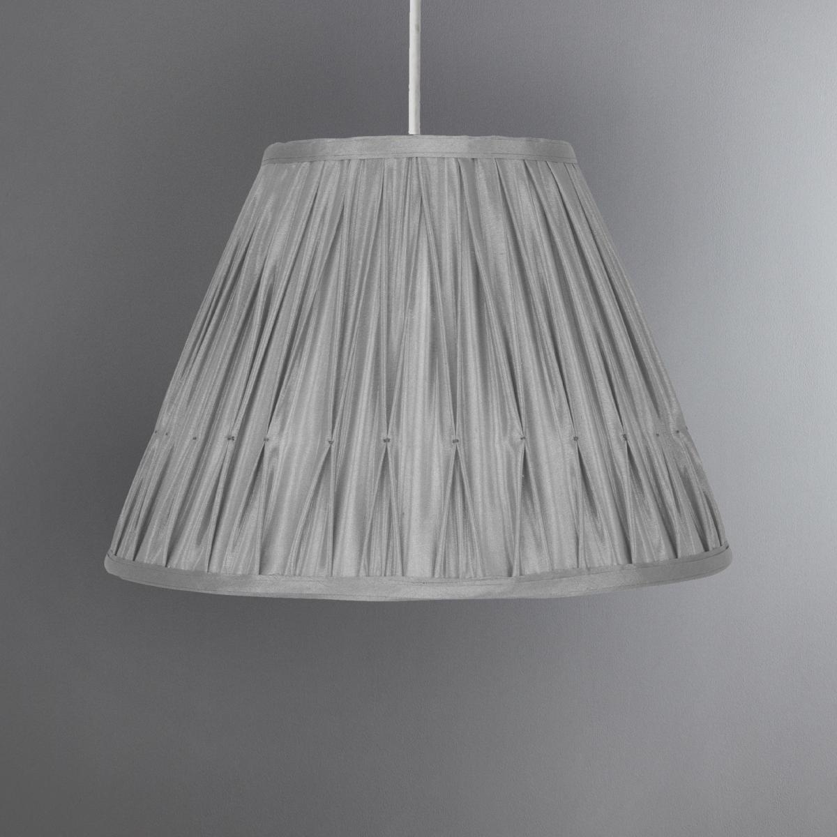 Valerie Pleat Candle Shade Grey – image 1