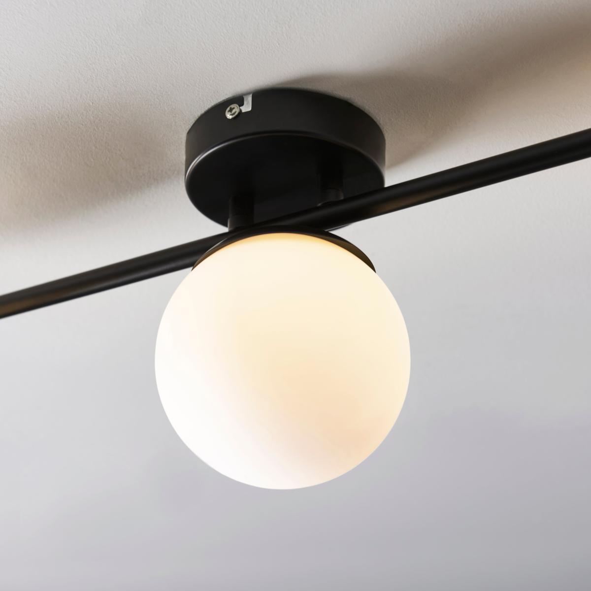 Elements Tela 3 Light Bathroom Spotlight Black – image 5