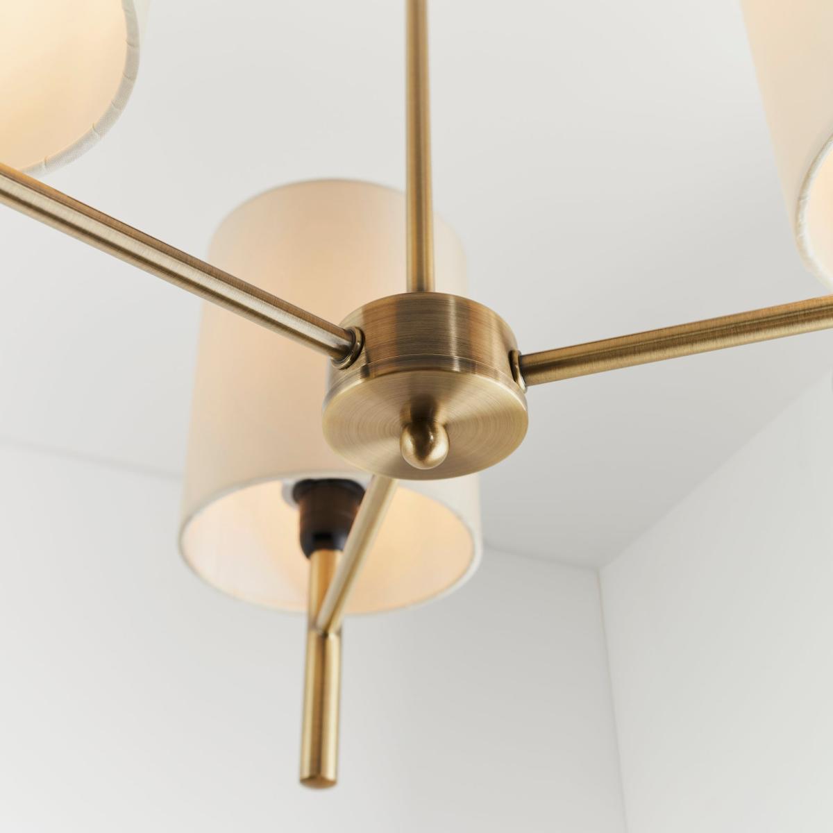 Return - Vogue Dewey 3 Light Semi Flush Ceiling Light – image 5
