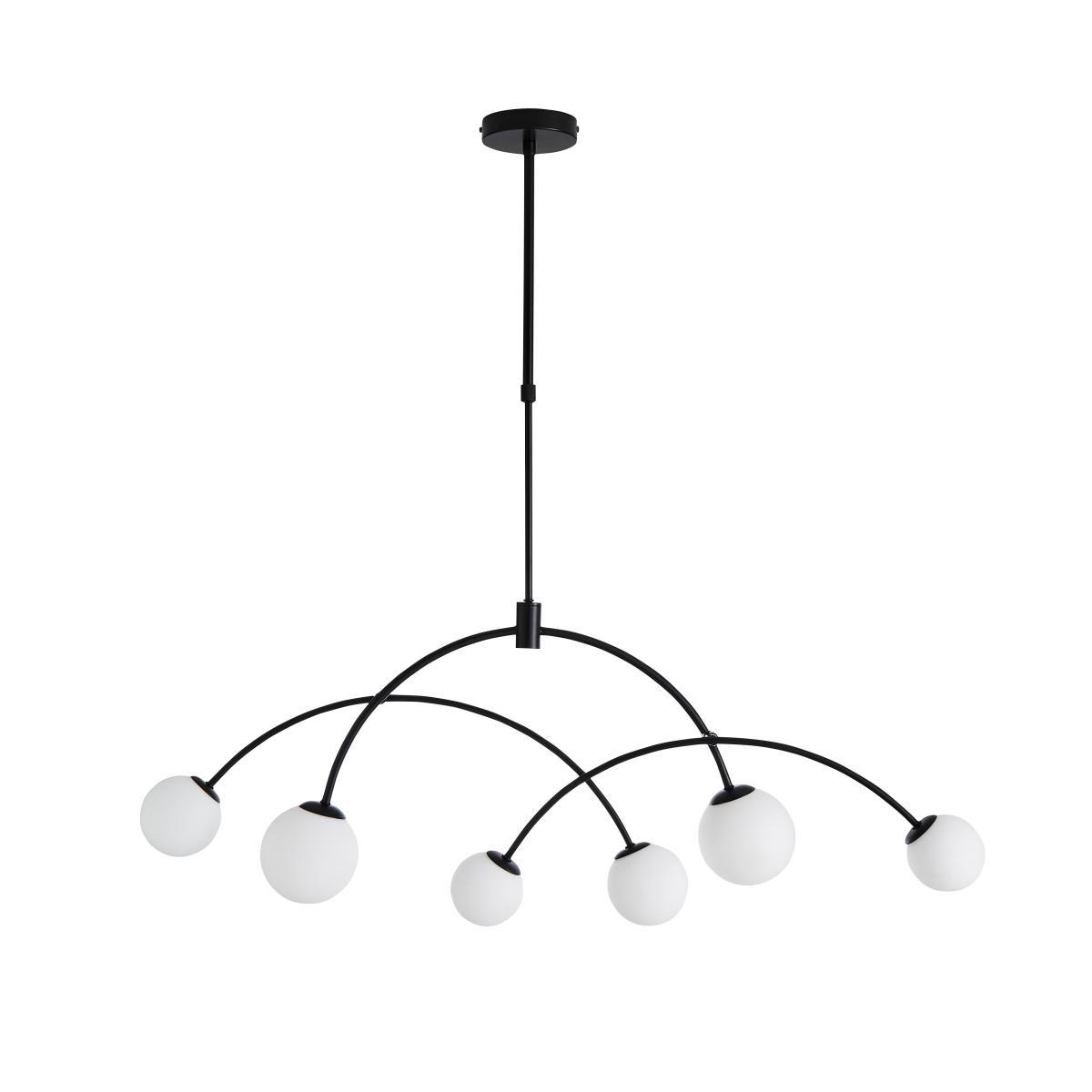 Gigi 6 Light Ceiling Fitting Black – image 5