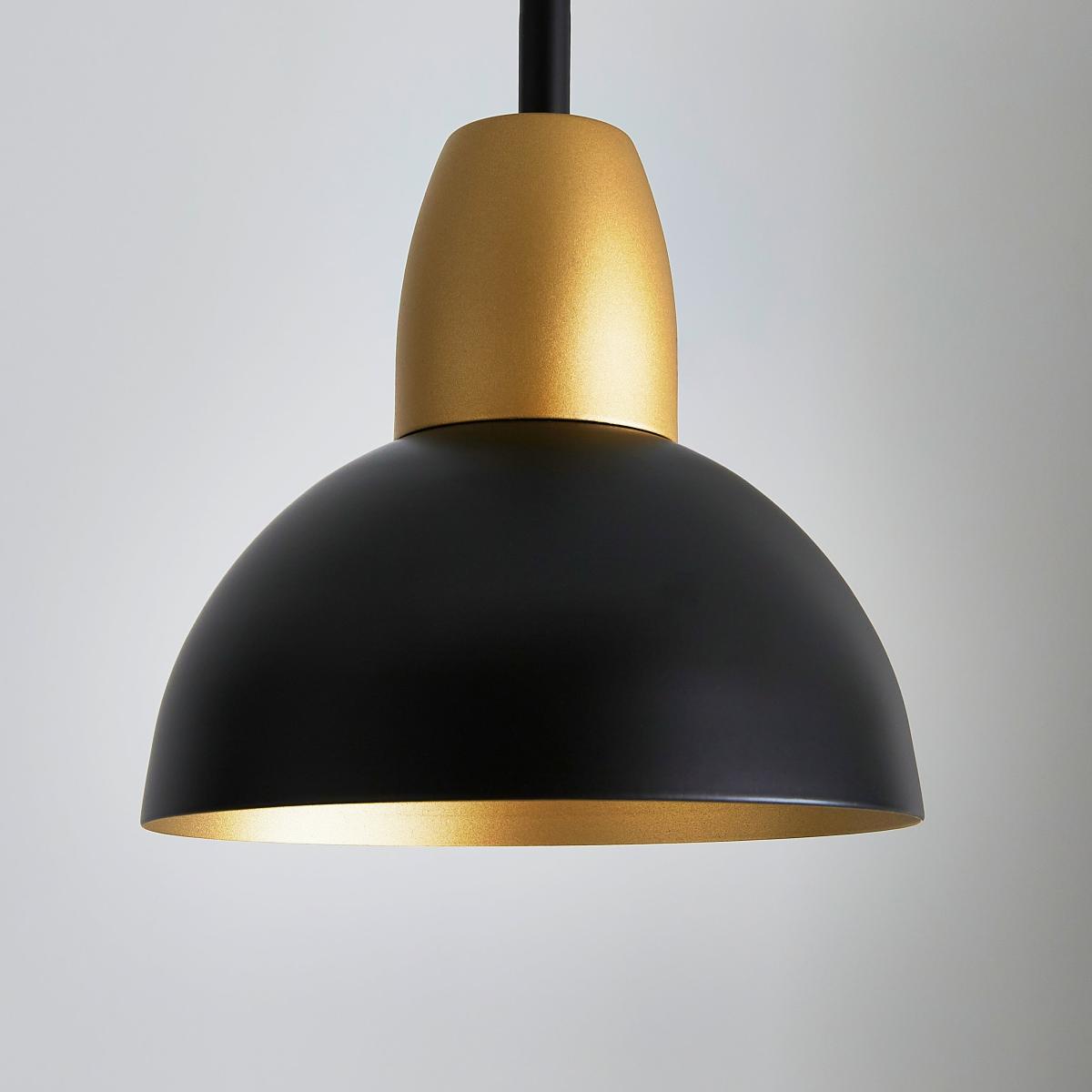 Haus 3 Light Diner Pendant Black – image 3