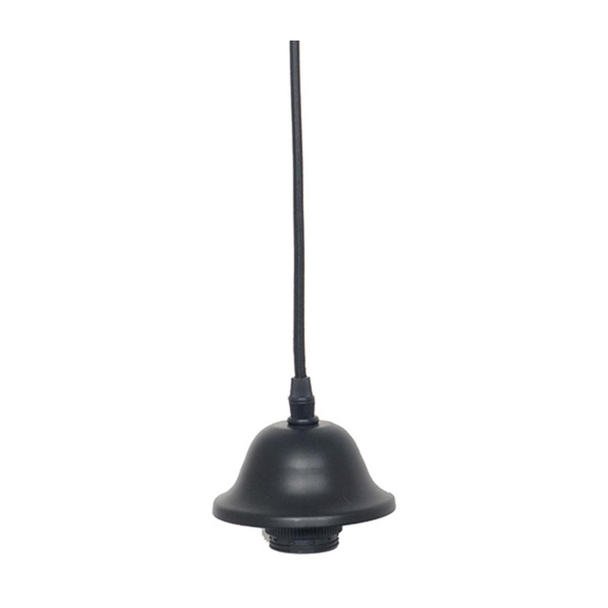 Retro Ceiling Light Black – image 2