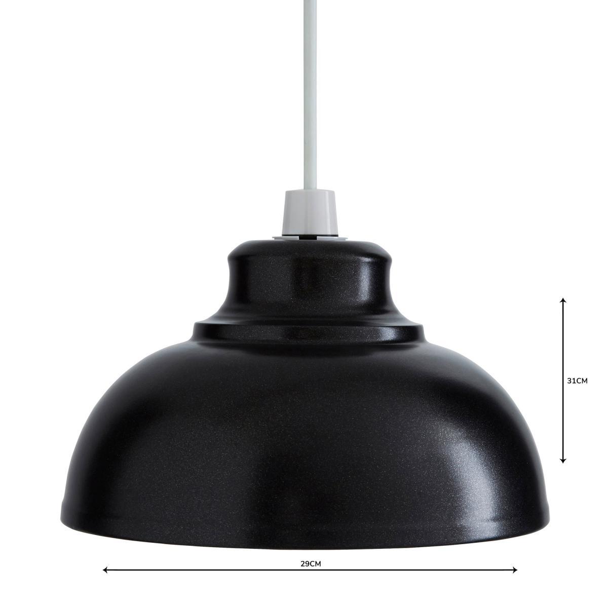 Galley Shimmer Easy Fit Pendant Black – image 4