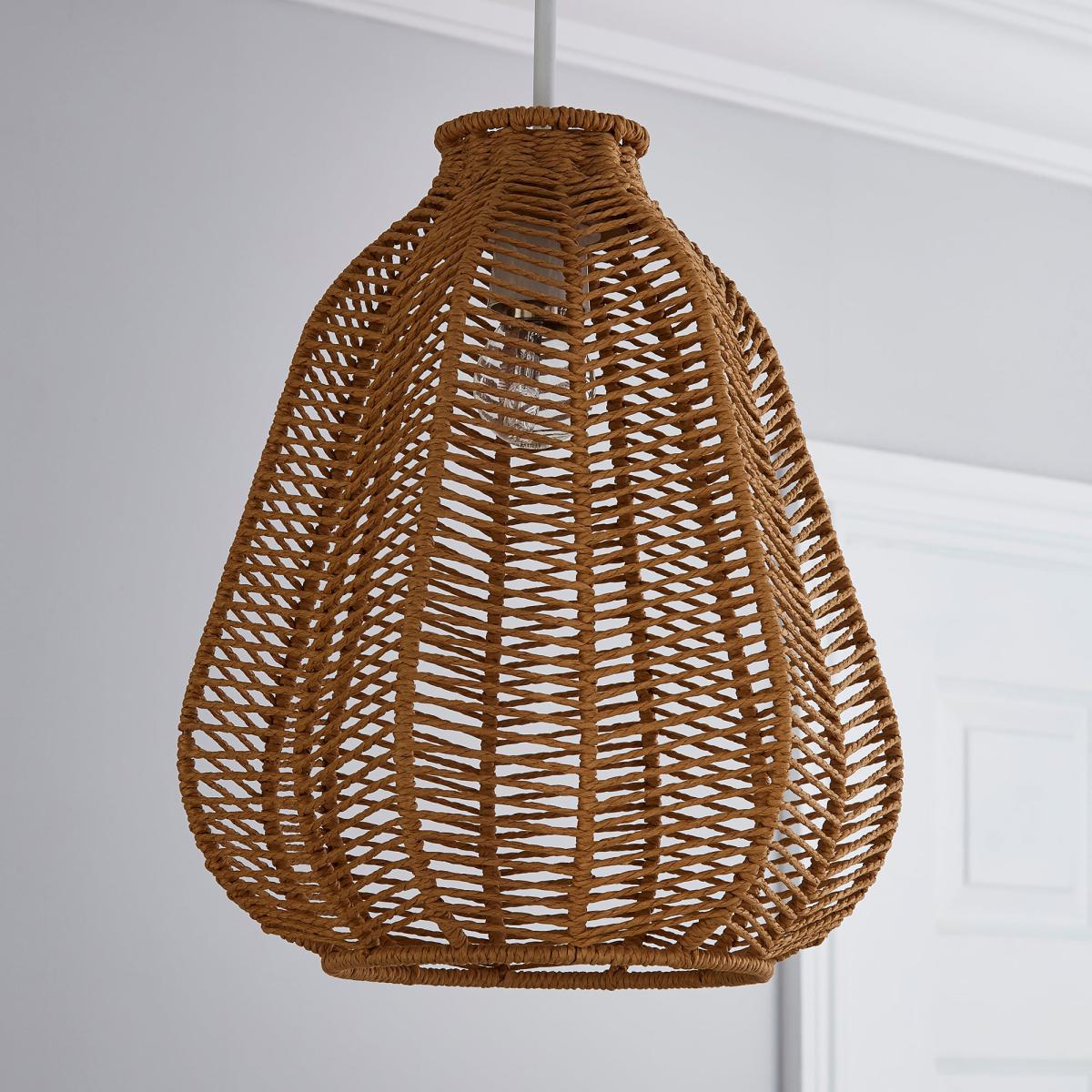 Kylo Woven String Pendant Shade Beige – image 2