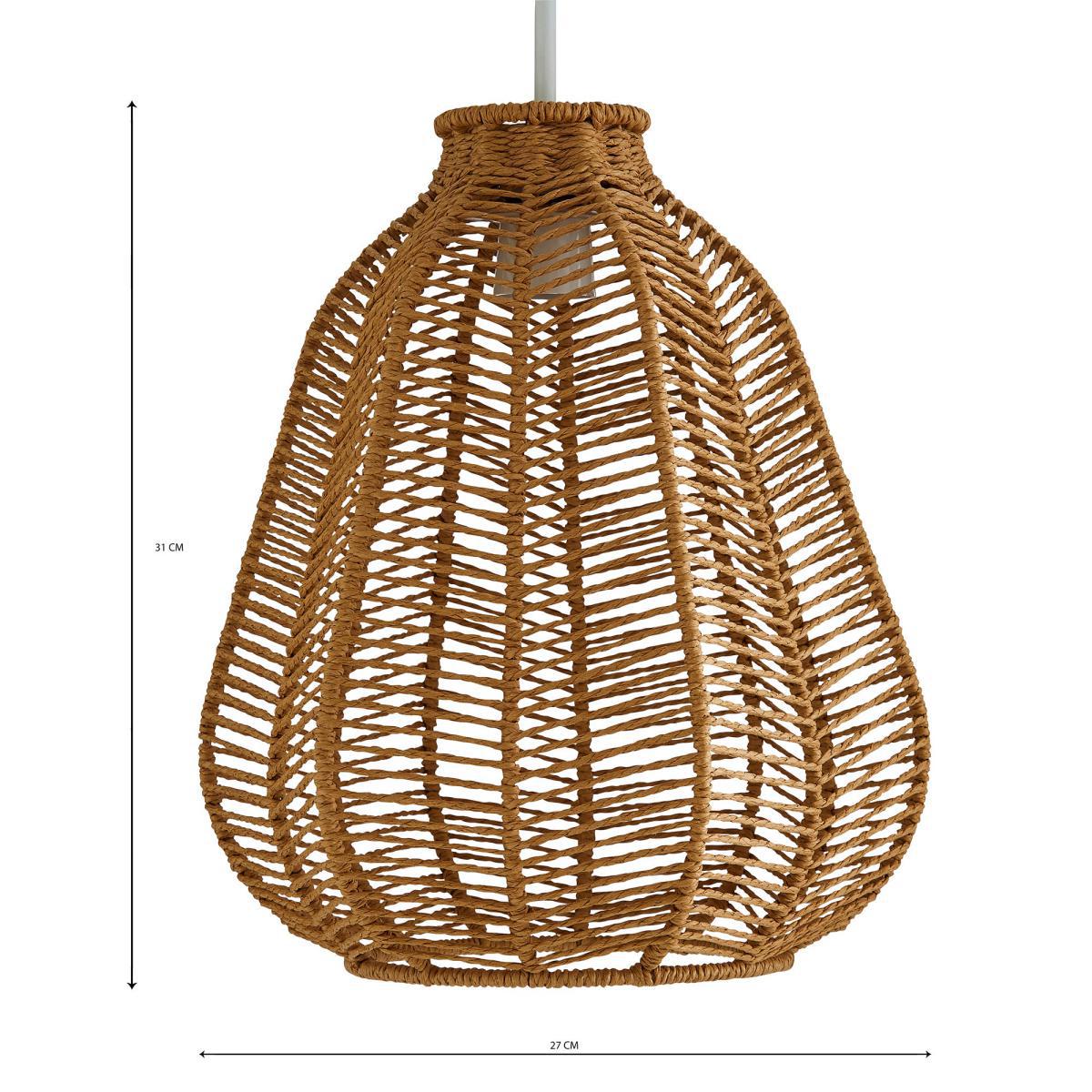 Kylo Woven String Pendant Shade Beige – image 6