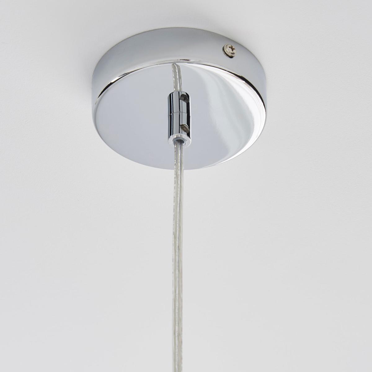 Seychelles Smoked Pendant Ceiling Fitting Grey – image 4