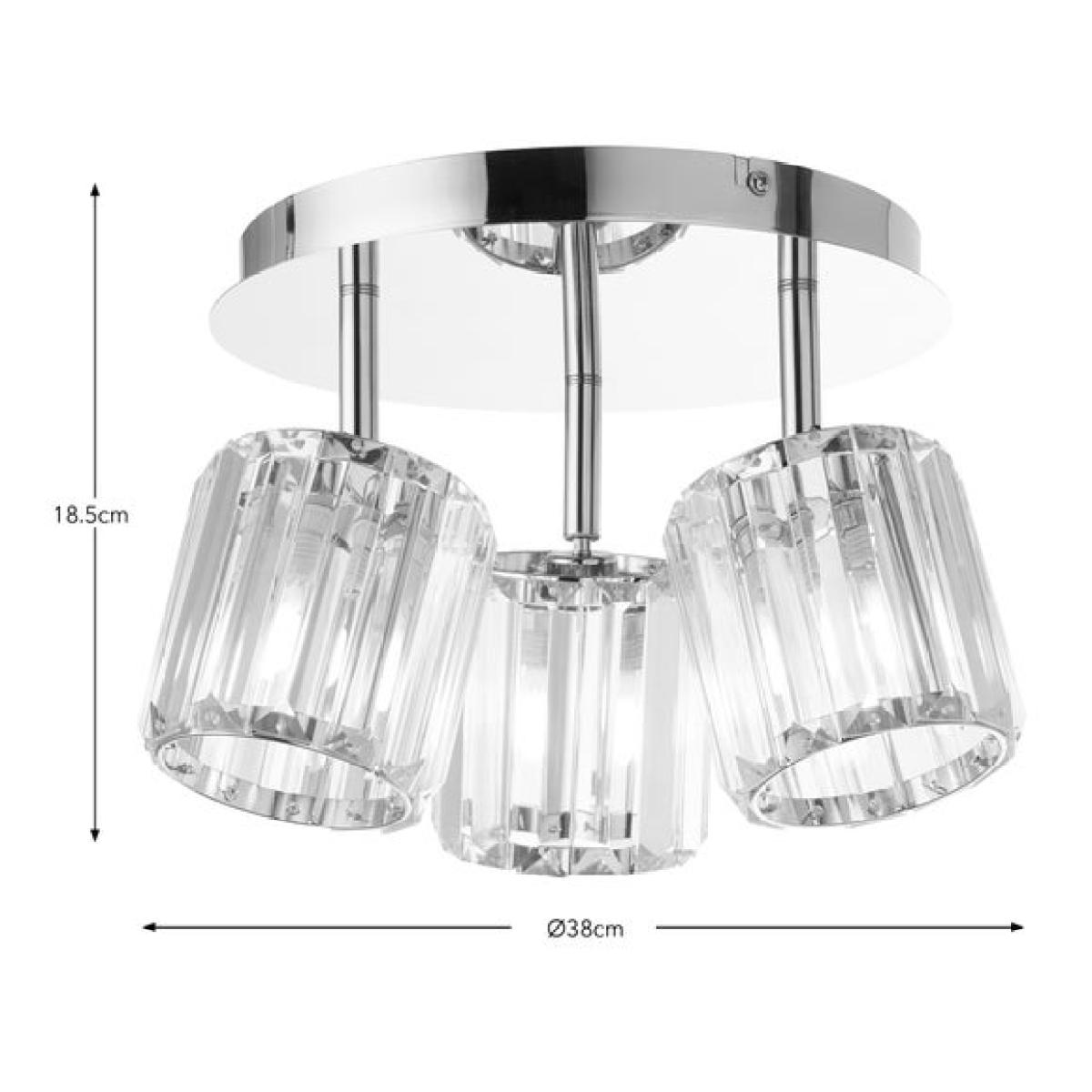 Dallas 3 Light Adjustable Spotlight – image 6