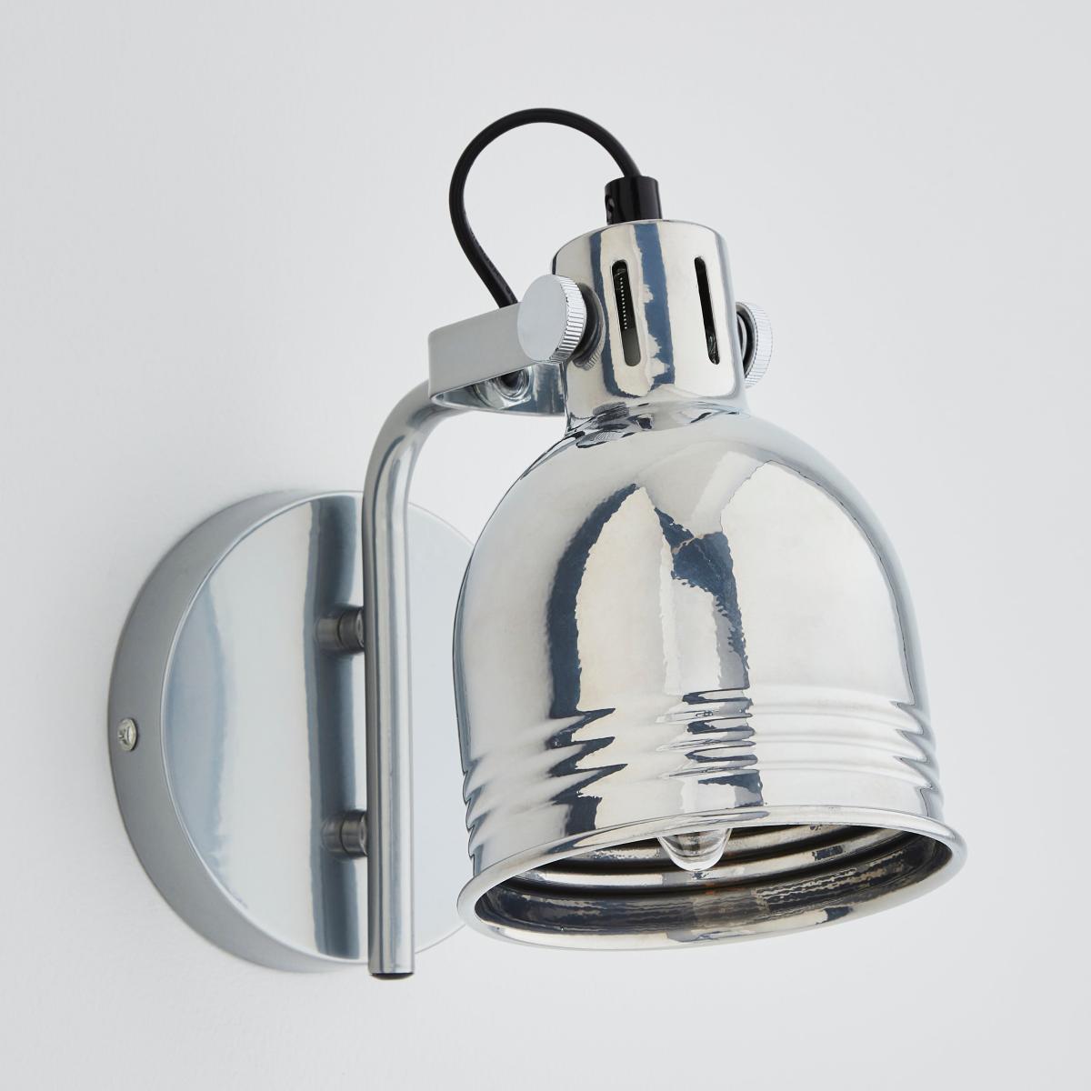Issac Chrome Effect Wall Light Chrome – image 2