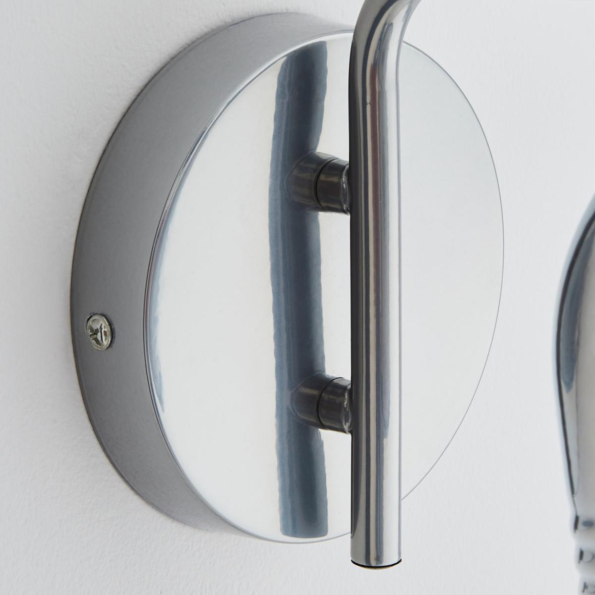 Issac Chrome Effect Wall Light Chrome – image 3