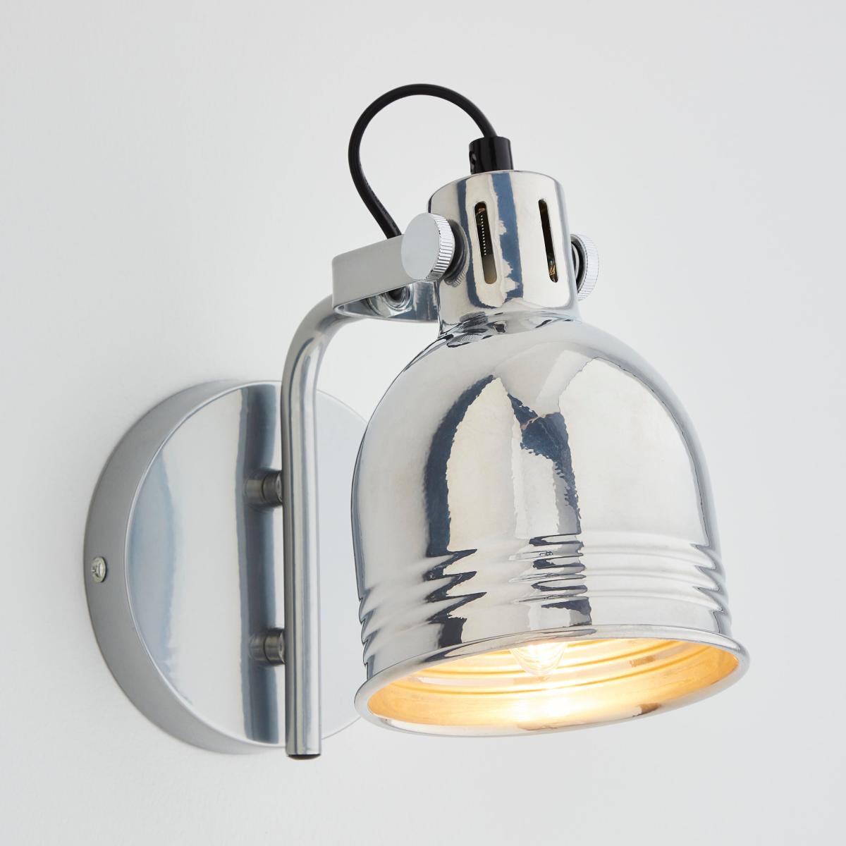 Issac Chrome Effect Wall Light Chrome – image 1