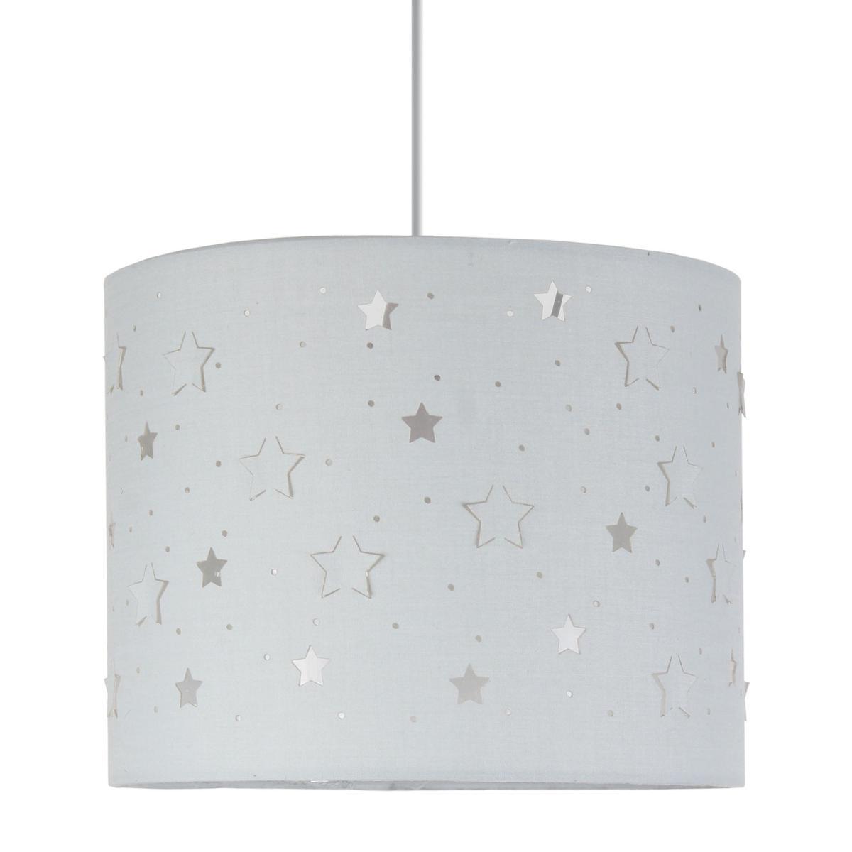 Cut Out Star Grey Pendant Shade Grey – image 2