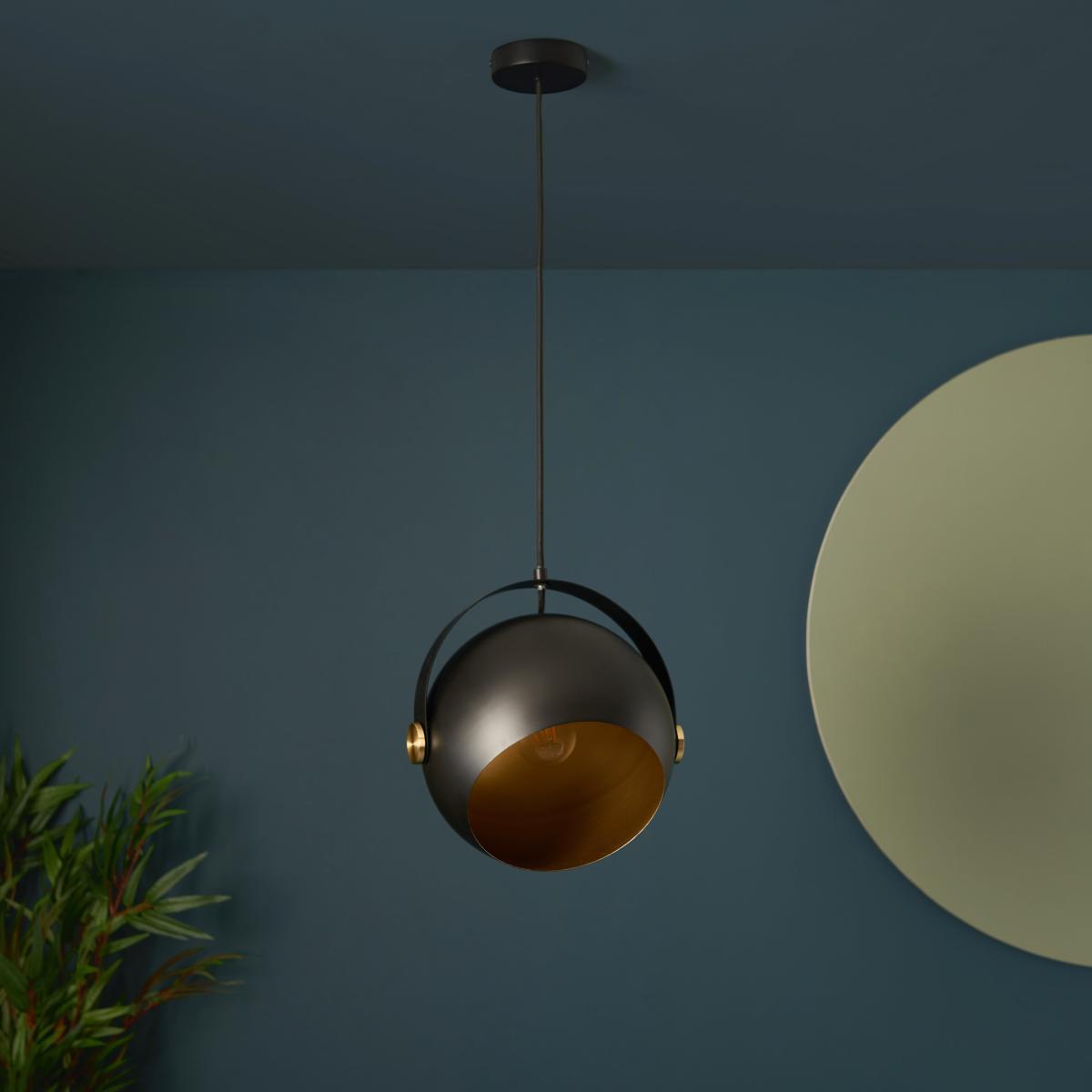 Olympa Industrial Adjustable Pendant Light – image 1