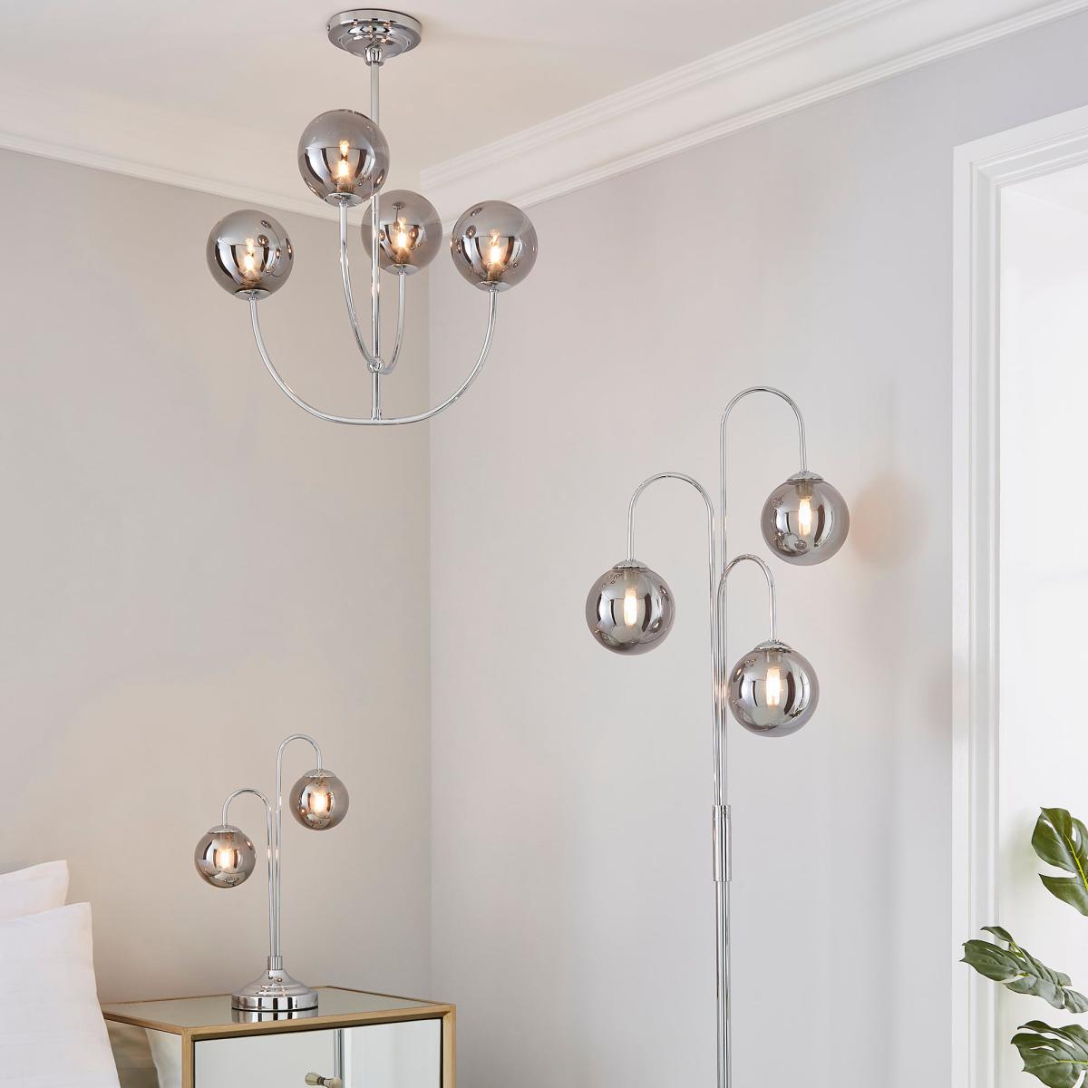 Gigi Chrome Ceiling Fitting Chrome – image 6
