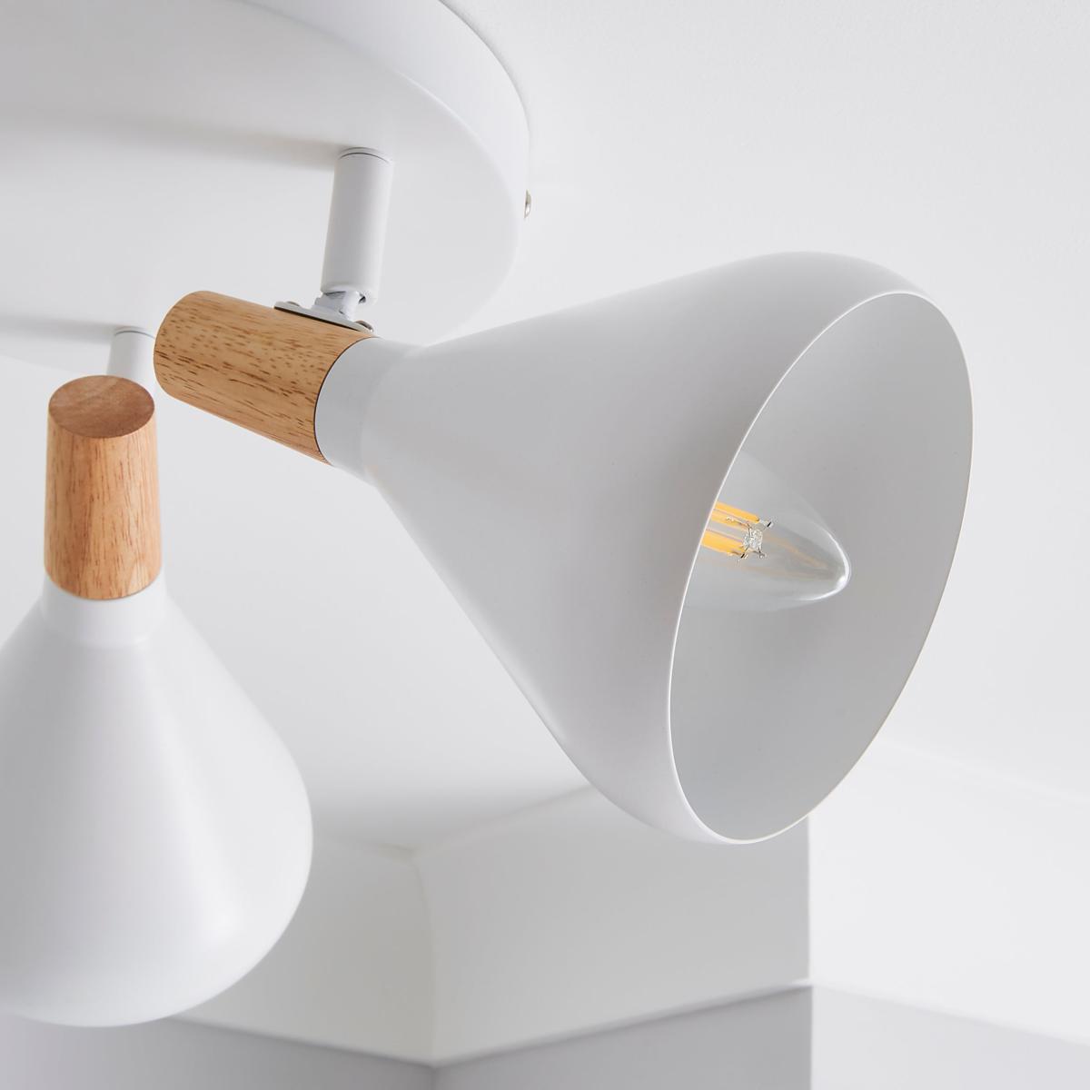Wolston 3 Light Spotlight White – image 3